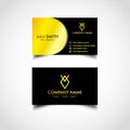 Golden Luxury Jeweler Business Card Templates,Vector,