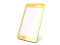 Golden Luxury Smartphone Royalty Free Stock Photo