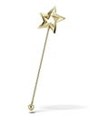 Golden magic wand