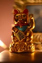 Golden Maneki Neko, the Lucky Cat