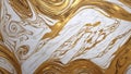 Golden marble rough flowing texture Royalty Free Stock Photo