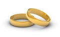 Golden Marriage Rings