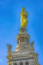 Golden Mary Statue Notre Dame de la Garde Marseille France