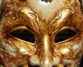 Golden mask and decorations, Venice, Italy Royalty Free Stock Photo