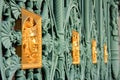 Golden mask - Royal Palace in Turin, Italy Royalty Free Stock Photo