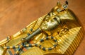 Golden Mask of Tutankhamun Royalty Free Stock Photo