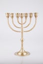 Golden menorah