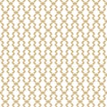 Golden mesh seamless pattern. Subtle vector abstract geometric lace ornament Royalty Free Stock Photo