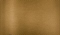 Golden metal grid background