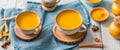 Golden milk turmeric close up Royalty Free Stock Photo