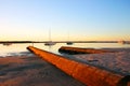 Golden Morning Beach Royalty Free Stock Photo