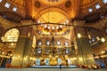 Golden mosque - Yeni Camii Royalty Free Stock Photo