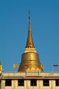 The Golden Mount in Bangkok Royalty Free Stock Photo