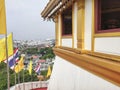 Golden Mount or Wat Saket during day time