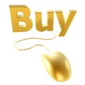 Golden mouse and buy