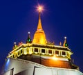 Golden Moutain temple in bangkok