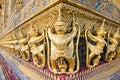 Golden Nagas at Wat Phra Kaew