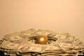 Golden Nest Egg Royalty Free Stock Photo