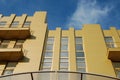 Golden office building Royalty Free Stock Photo