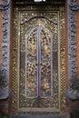 Golden ornamented door Royalty Free Stock Photo