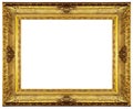 Golden Ornate Frame Royalty Free Stock Photo