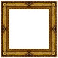 Golden Ornate Frame Royalty Free Stock Photo