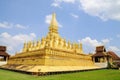 Golden pagada in Pha-That Luang temple