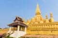 Golden pagada Wat Pha-That Luang in Vientiane, Laos