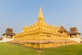 Golden pagada Wat Pha-That Luang in Vientiane, Laos