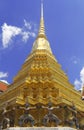 Golden Pagoda Bangkok Grand Palace Royalty Free Stock Photo