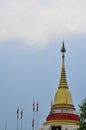 Golden Pagoda blue sky