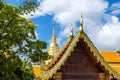 Golden pagoda, chaing mai, thailand