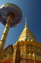 Golden pagoda of Doi Suthep