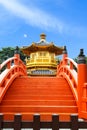 Golden pagoda at Nan Lian Garden