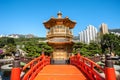 Golden Pagoda in Nan Lian Garden, Diamond Hill, Hong Kong