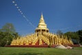 500 Golden Pagoda Thai Temple, Saraburi, Thailand Royalty Free Stock Photo