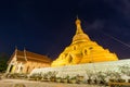 Golden Pagoda at Wat Phra Borommathat Royalty Free Stock Photo