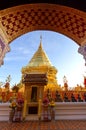 Golden pagoda at Wat Phra That Doi Suthep