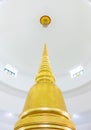 Golden pagoda at Wat Phra Si Mahathat Woramahawihan in Thailand Royalty Free Stock Photo