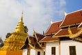 Golden Pagoda at Wat Phra That Sri Chom Thong