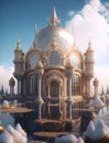 The Golden Palace of Splendor. Generative AI