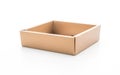 Golden paper box Royalty Free Stock Photo