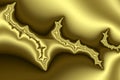 Golden pattern III Royalty Free Stock Photo