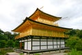 The golden pavilion temple Royalty Free Stock Photo
