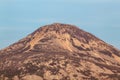 Golden Peak of the Great Sugar Loaf, County Wicklow Royalty Free Stock Photo