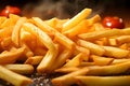 Golden perfection of irresistibly crunchy French fries