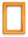 Golden photo frame