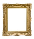 Golden picture frame Royalty Free Stock Photo