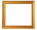 Golden Picture Frame Royalty Free Stock Photo