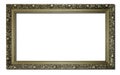 Golden picture frame